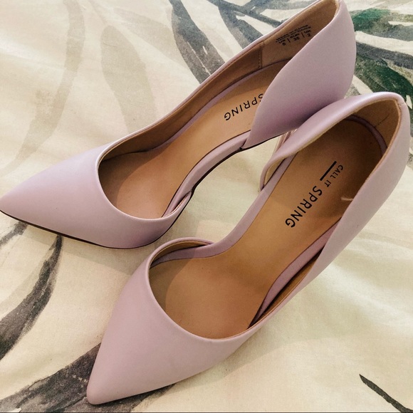Call It Spring Shoes - Lilac Stiletto Heels (Call It Spring)